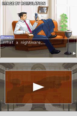 Phoenix Wright - Ace Attorney - Justice For All  for NDS screenshot