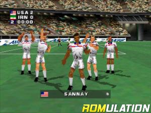 Alexi Lalas International Soccer for PSX screenshot