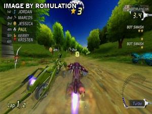 Excitebots Trick Racing for Wii screenshot