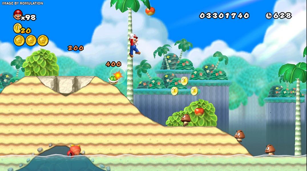 Newer Super Mario Bros (USA) Nintendo Wii ROM &amp; ISO Download