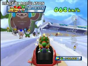 Mario & Sonic at the Olympic Winter Games for Wii screenshot