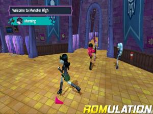 Monster High - New Ghoul in School for Wii screenshot